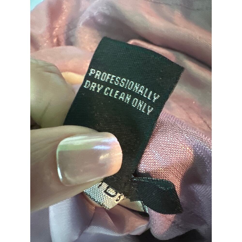 Sandro purple 3/4 sleeves zipper jacket size Large - Picture 4 of 9